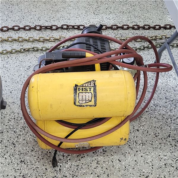 Power Fist Air Compressor - Working