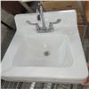 Image 1 : Small Bathroom Sink - Very Clean