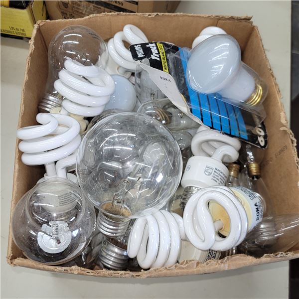 Box Various Lightbulbs