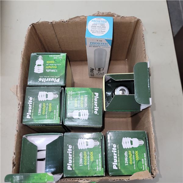 Box Various Lightbulbs