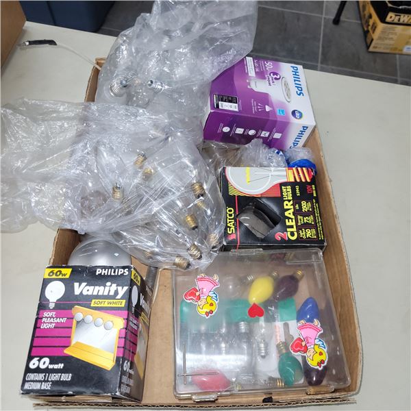 Box Various Lightbulbs