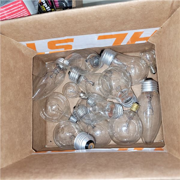 Box Various Lightbulbs