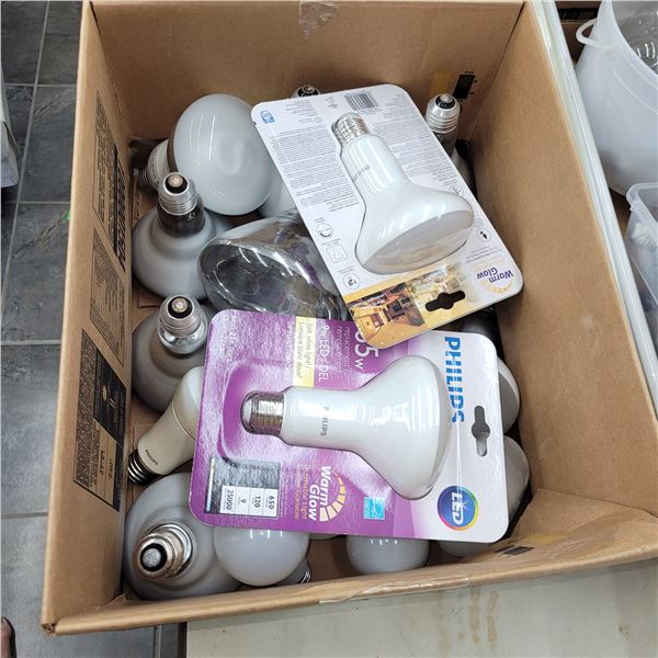 Box Various Lightbulbs