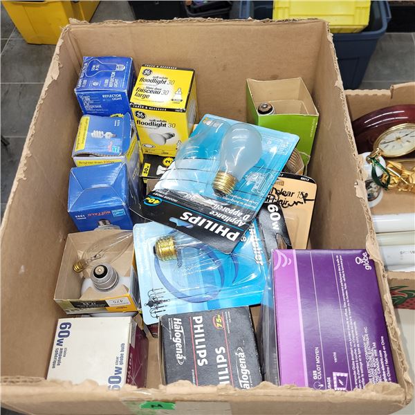 Box Various Lightbulbs