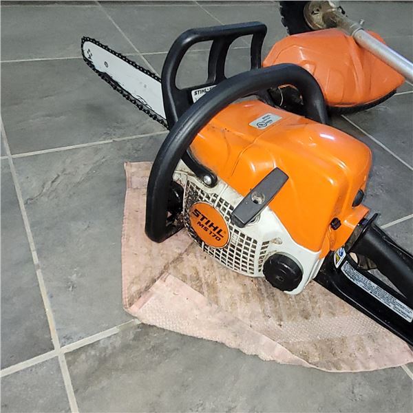 Stihl MS 170 13" Chainsaw - Working