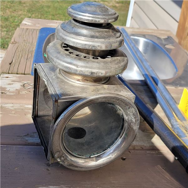 Antique Early Automobile or Carriage Light