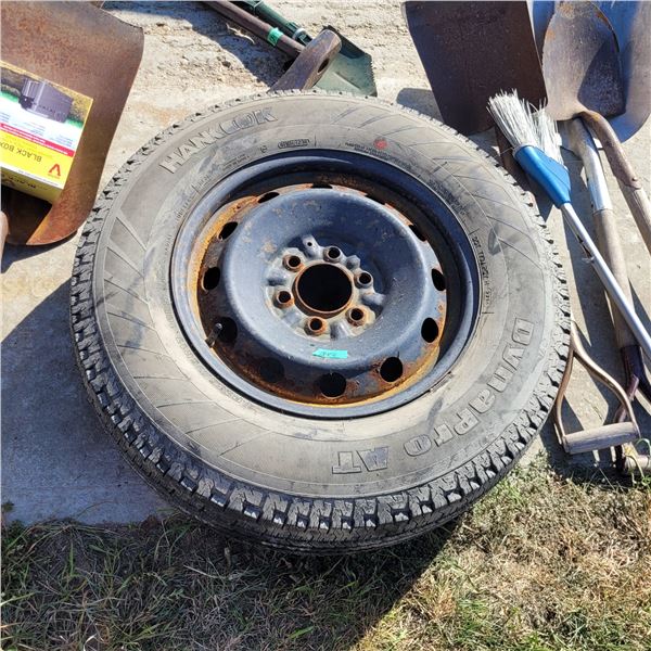 Passenger Tire & Rim - 235/75R17