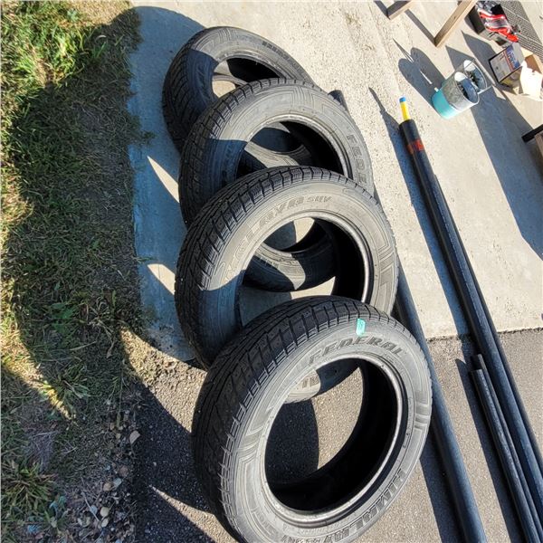 Set of 4 Passenger Tires - 225/65R17 M&S