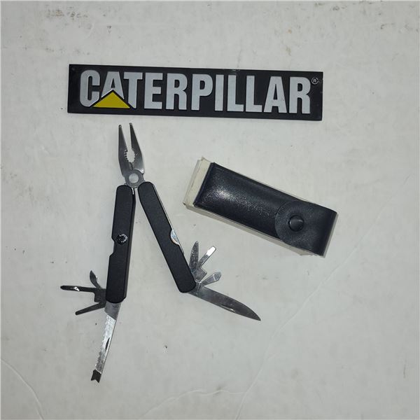 New Caterpillar Metal Sign & New Utility Tool