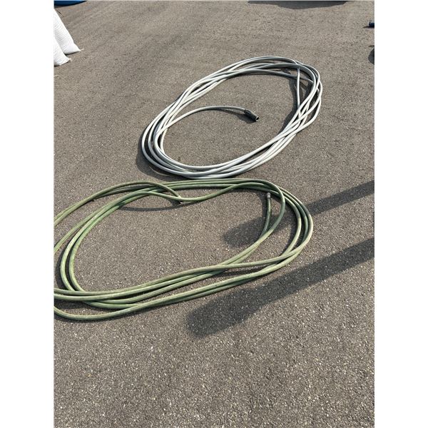 Pair of Garden Hoses 50ft With Hose Reel