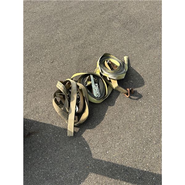 Trio of Trucking Straps