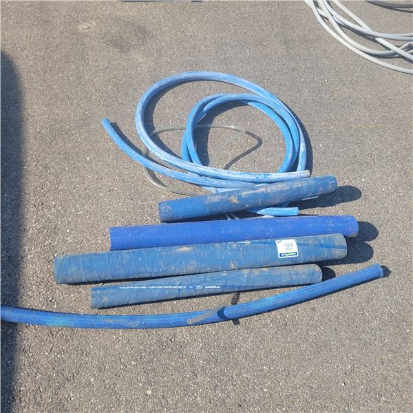 Lot of Various Length and Diameter Rad Hose
