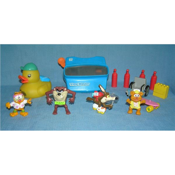 Group of vintage toys