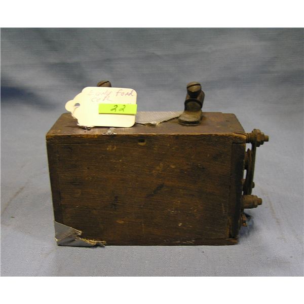 Antique Model T Ford wooden coil