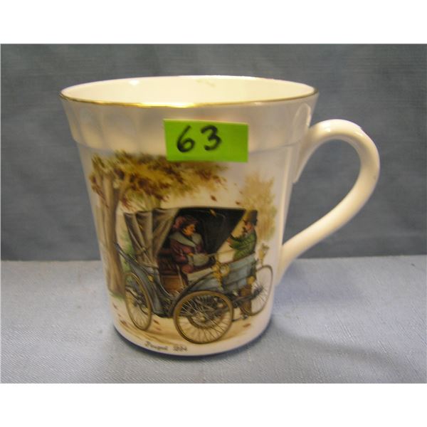 Peugeot horseless carriage coffee mug