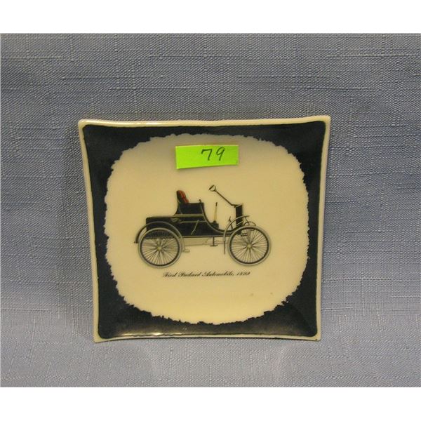 Packard horseless carriage automobile dish