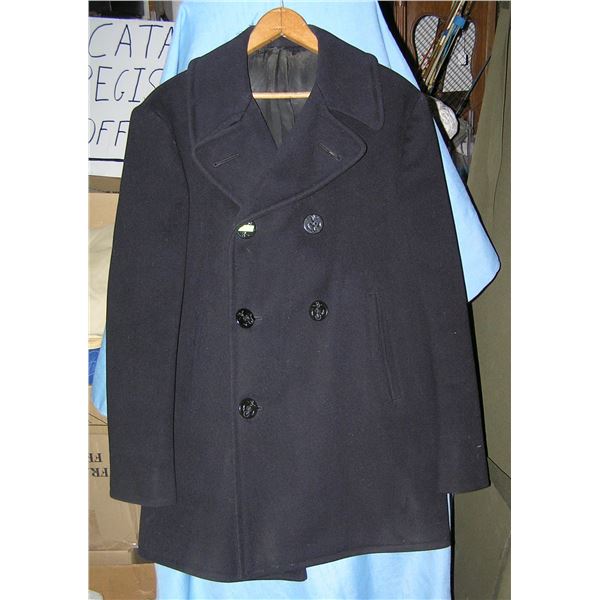 Vintage WWII Navy Pea coat
