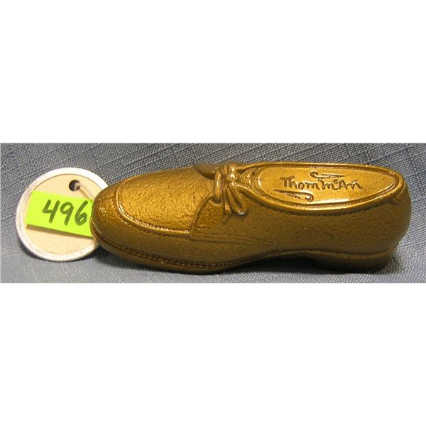 Miniature shoe display for Thom McCann