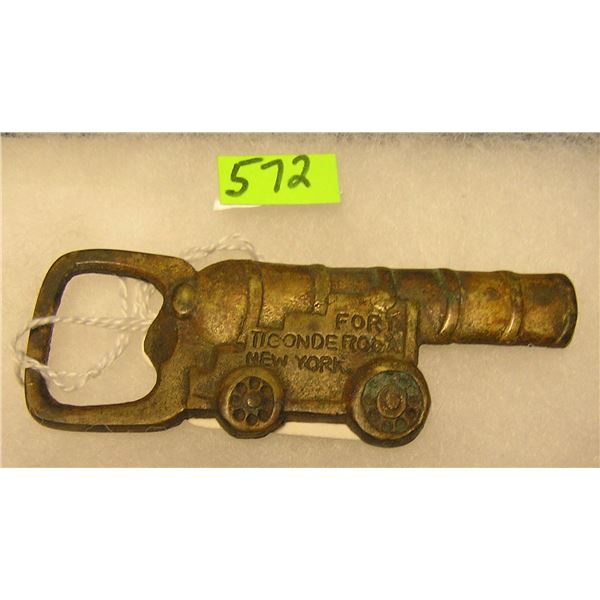 Fort Ticonderoga souvenir bottle opener
