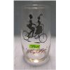 Image 1 : Early bicycle themed drinking glass