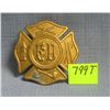 Image 1 : Antique F.D. hat badge