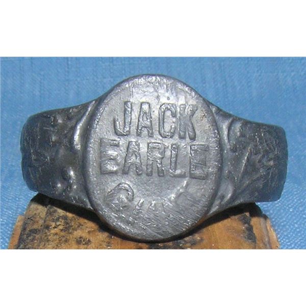 Early Jack Earle giant ring circa early 1900’s