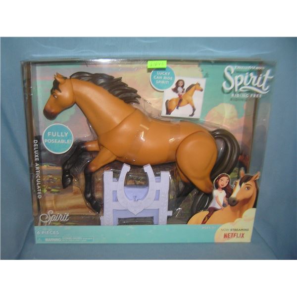Large Spirit riding horse play set