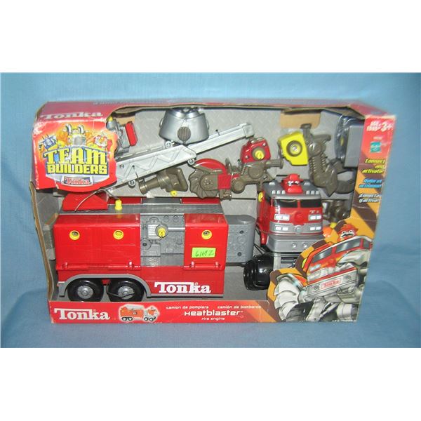Tonka team builders engine play set