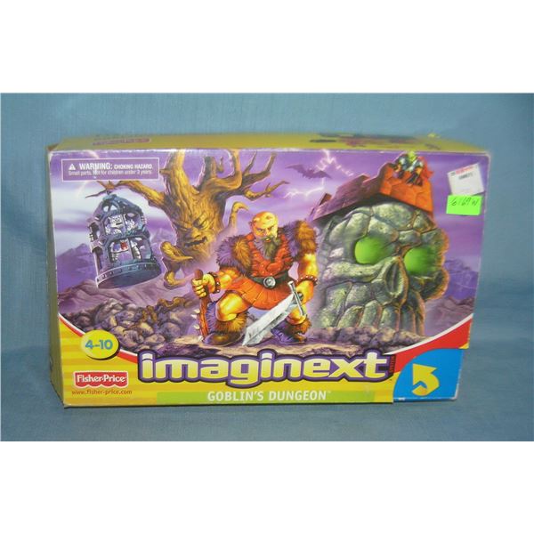 Vintage Imaginext goblin's dungeon play set