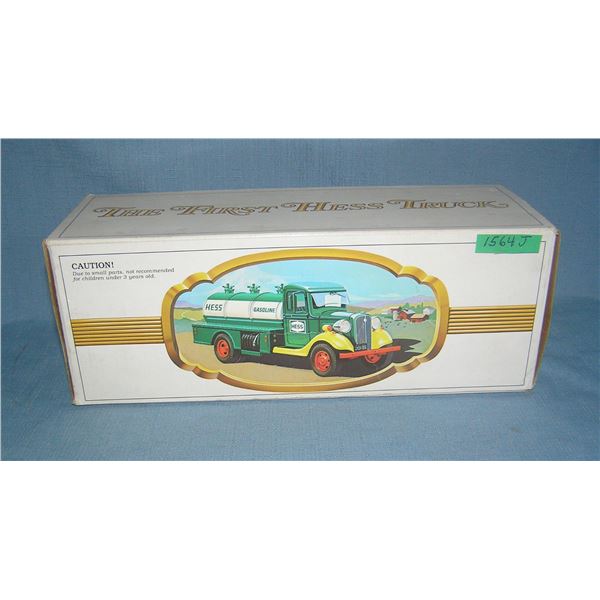 The first Hess toy truck with original box