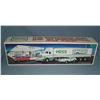 Image 1 : Hess 18 wheeler truck and race car with original box