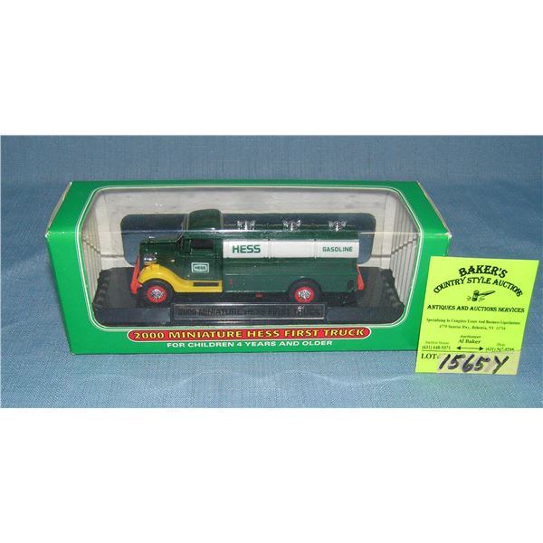 Vintage Hess mini 1st Toy Truck