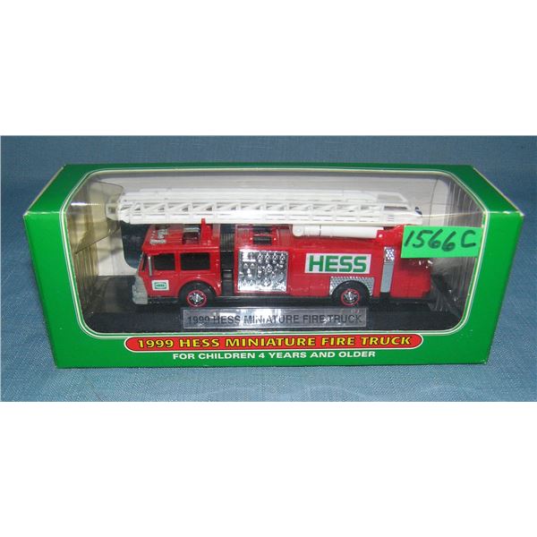 Vintage Hess miniature Fire Truck