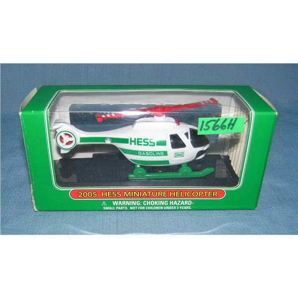 Vintage Hess mini Helicopter