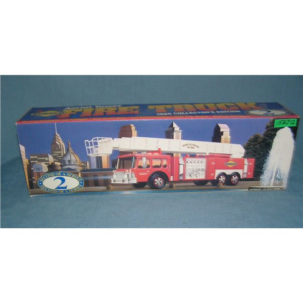 Vintage Sunoco advertising Fire Truck