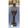 Image 1 : Large hand carved African princess figure