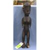 Image 1 : Large hand carved African figure