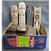 Large box of remote controls