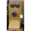 Antique oak wall mount telephone