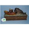 Image 1 : Jonah and the Whale cast iron mechanical bank