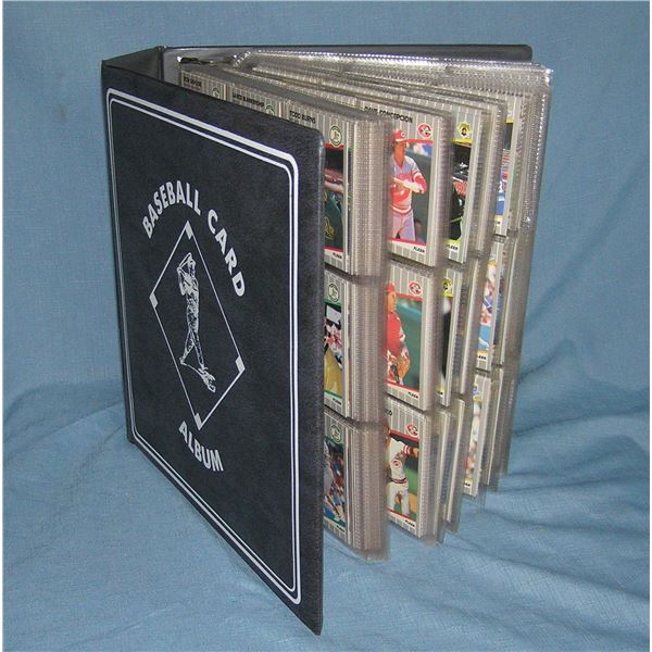 Large collection of vintage 1989 Fleer baseball cards