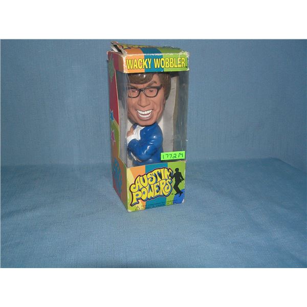 Austin Powers bobble head figure with original box