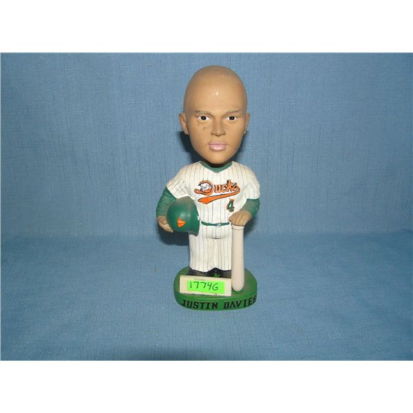 Justin Davies Long Island Ducks bobble head