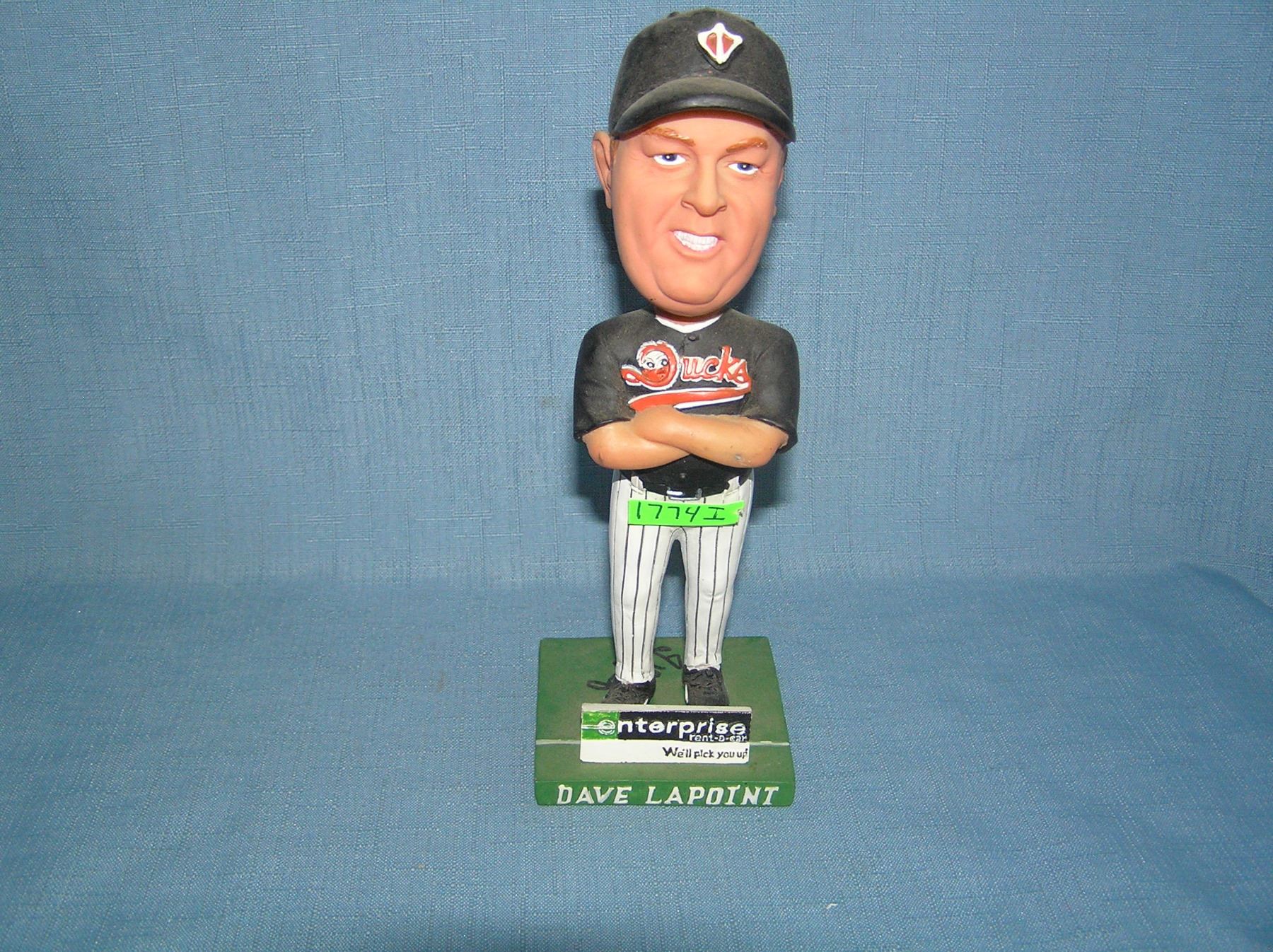 Dave Lapoint Long Island Ducks bobble head figure