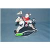 NY Yankees Santa riding a rocking horse Danbury Mint