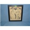Joe D'maggio and Ted Williams framed print