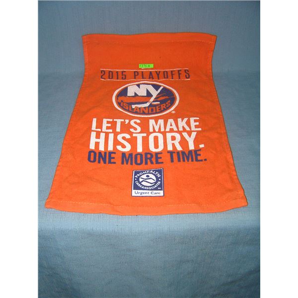 NY Islanders 2015 play off promotional banner