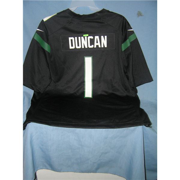 Jaelyn Duncan jersey with authentic NFL tag