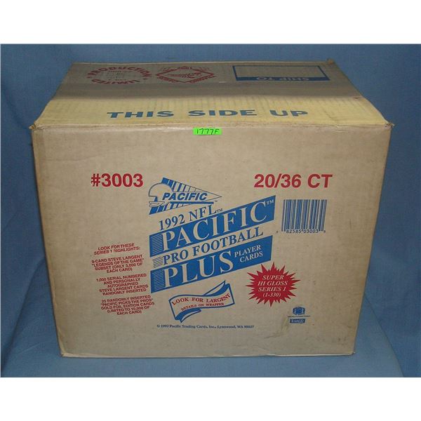 1992 NFL Pro Football factory packed dealer case