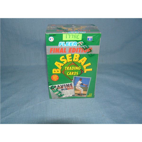 1994 Fleer factory sealed unopened box of baseball cards